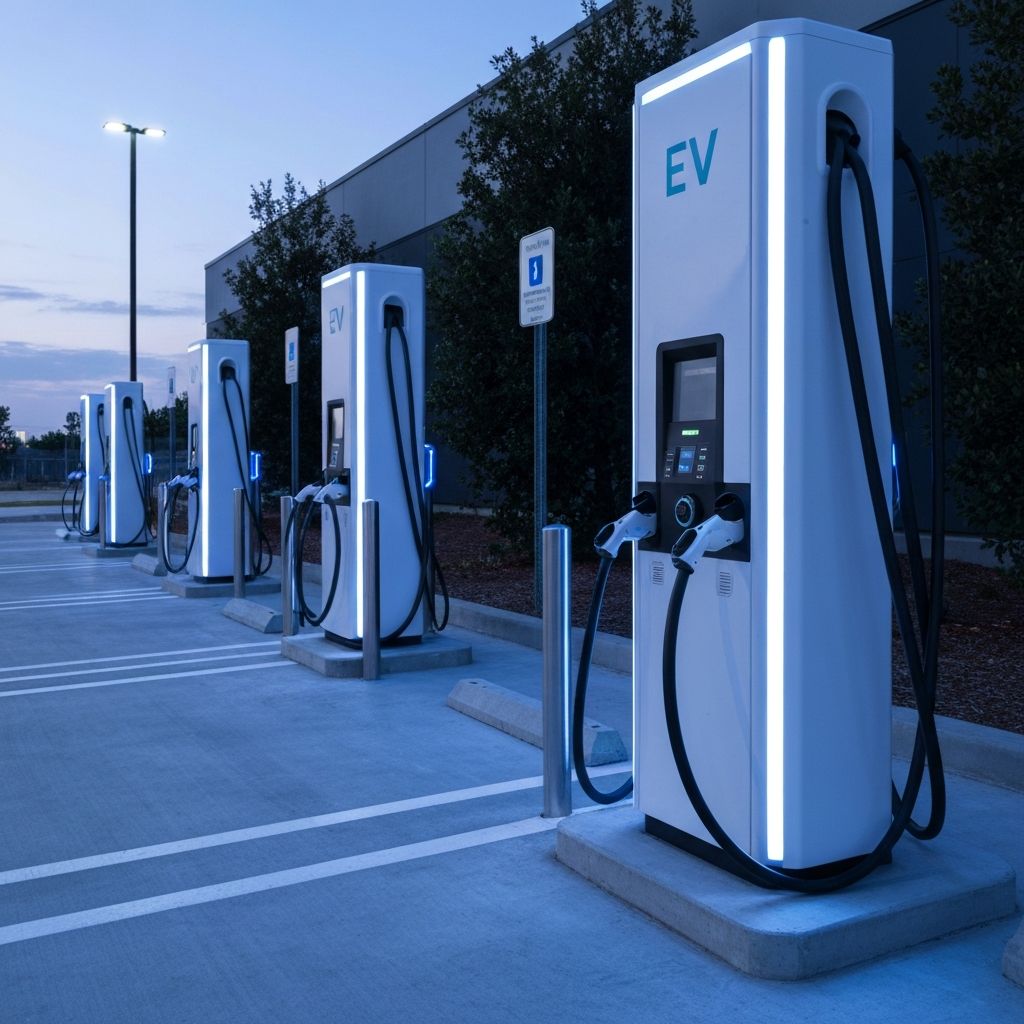 Commercial EV charging infrastructure